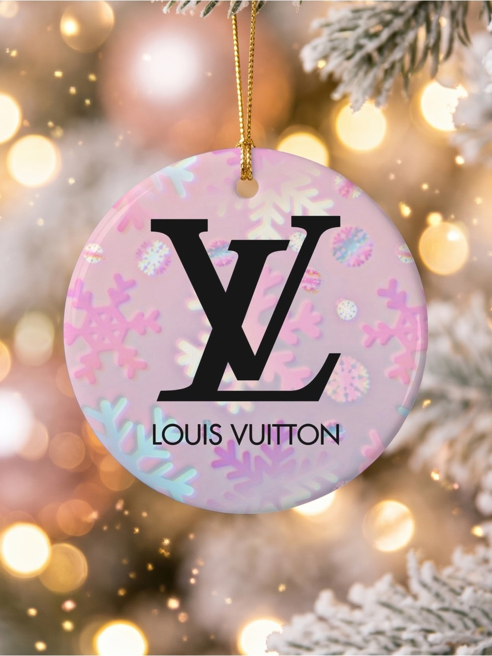 HANDMADE FASHION Ceramic Christmas Ornament